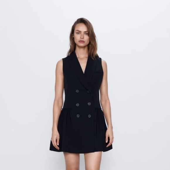 Zara Waistcoat with Ruffled Hem - Picture 1 of 4